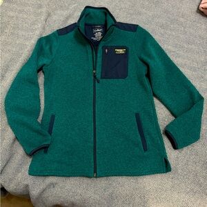 Ll bean polartec fleece zip up jacket excellent condition XS or Small